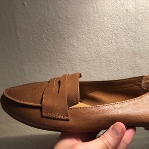 Leather Penny Loafers/Flats (NEW)